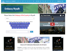 Tablet Screenshot of embassyriyadh.com